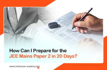 20 days JEE Mains Paper 2 Exam Preparation 2024