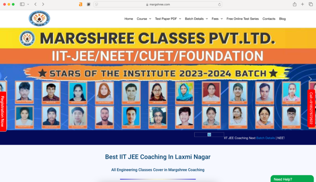 Margshree Classes one of the top NEET coaching institutes in India.