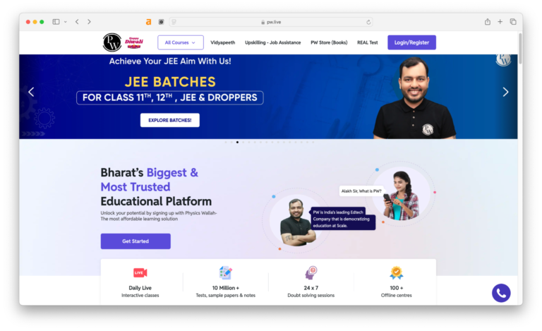 Top 10 IIT JEE Coaching Institutes in India in 2025