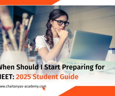 When should I start preparing for NEET Chaitanya's Academy