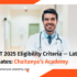 NEET eligibility criteria by Chaitanya’s Academy