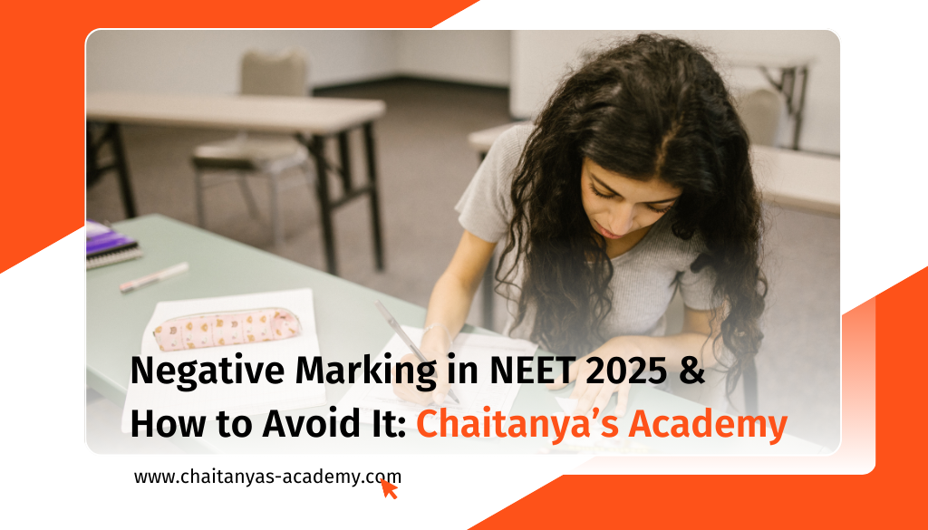 Negative marking in NEET by Chaitanya's Academy.