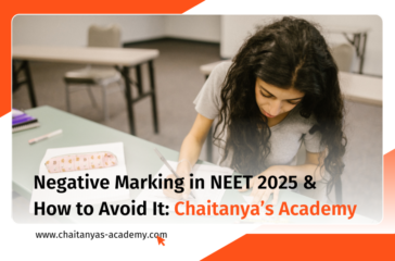 Negative marking in NEET by Chaitanya's Academy.