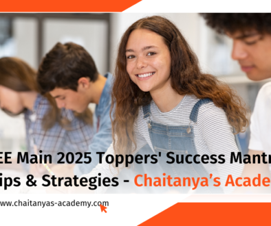 JEE main toppers success mantra