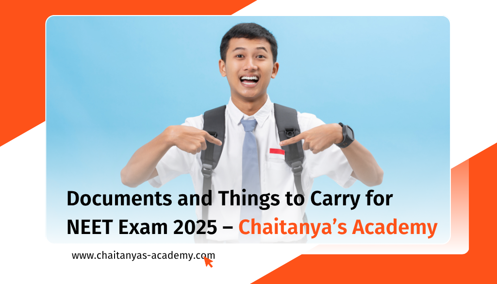documents and things to carry for neet exam