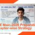 JEE Main 2026 Preparation Chapter-wise Strategy