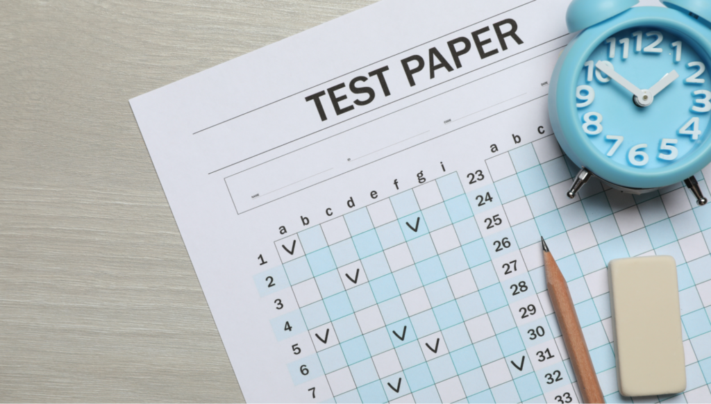 Giving mock tests regularly to evaluate whether an average student can crack NEET.