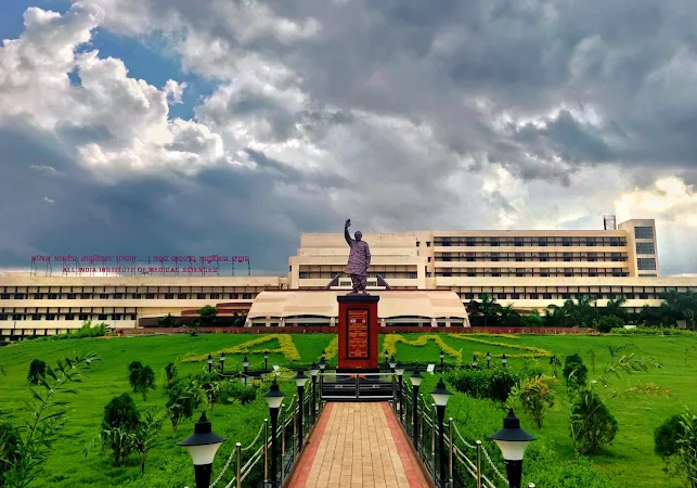 AIIMS Bhubaneswar campus in Odisha, one of the top-performing AIIMS institutes in India.