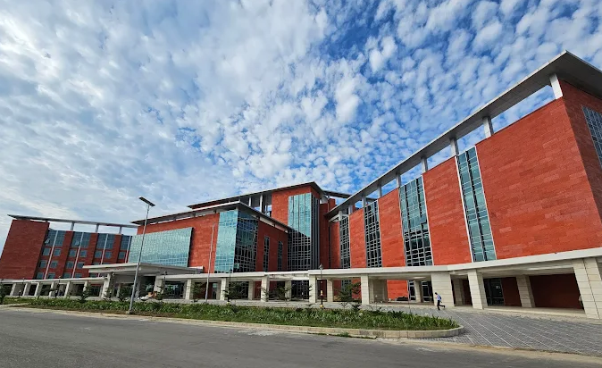 AIIMS Jammu campus in Vijaypur, one of the newest AIIMS institutes in India.