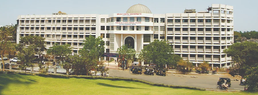 Dr. D. Y. Patil Medical College in Pimpri, Pune offering MBBS programs with advanced medical infrastructure.
