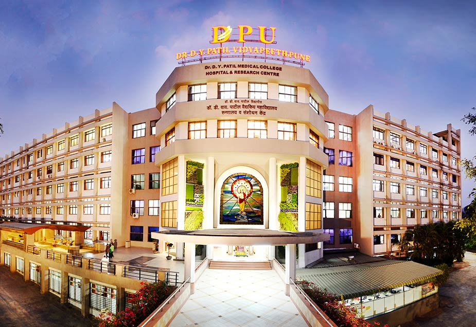 Dr. D.Y. Patil Medical College in Pune, a well-known MBBS college in Pune with modern medical facilities.