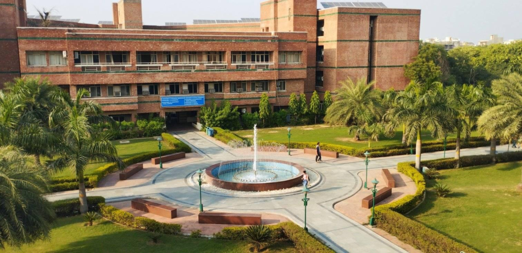 Netaji Subhas University of Technology campus in Delhi known for top engineering programs.