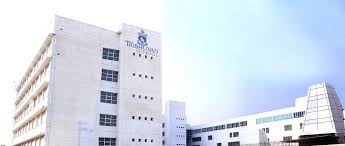 The Tribhuvan School campus in Patna, a private school in Bihar offering modern classroom facilities.