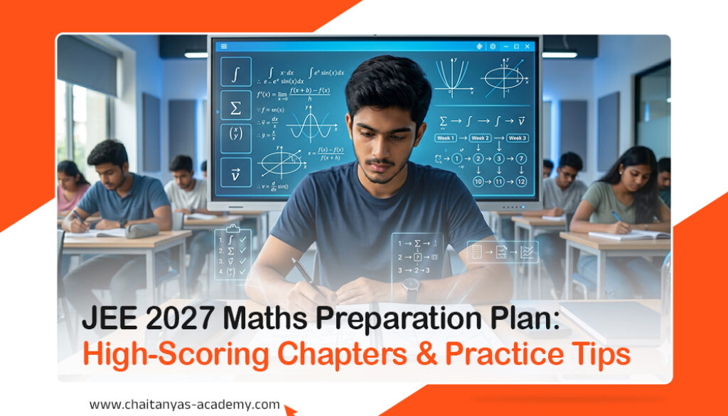 JEE 2027 Maths Preparation Plan High-Scoring Chapters & Practice Tips