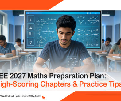 JEE 2027 Maths Preparation Plan High-Scoring Chapters & Practice Tips