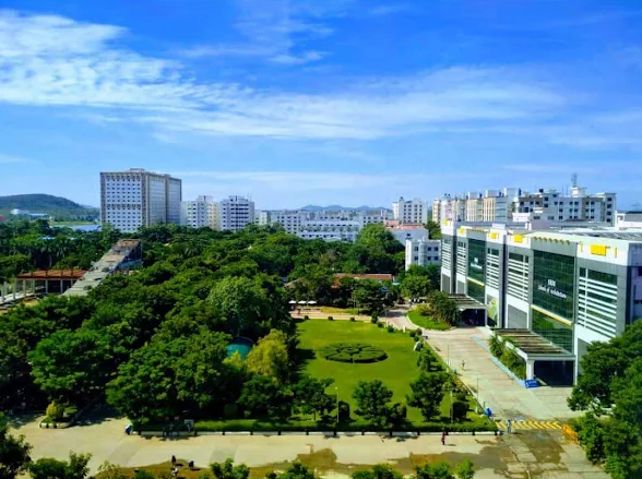 SRM Institute of Science and Technology campus in Chennai.