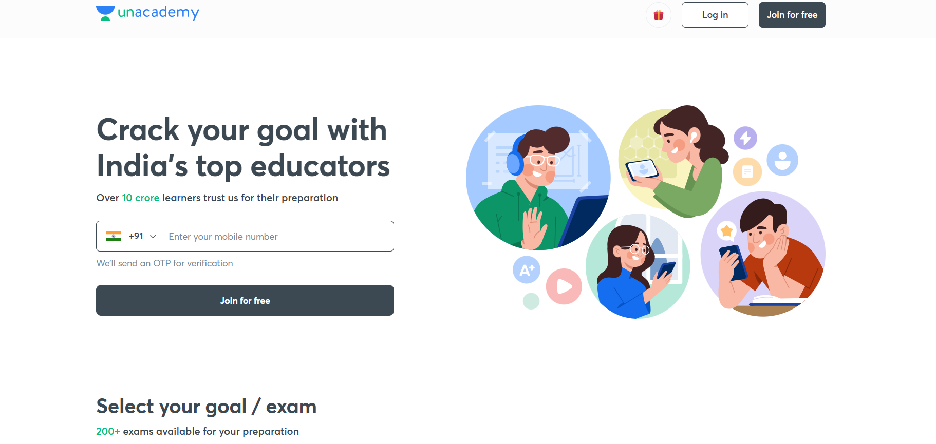 Unacademy Coaching for IIT JEE dropper batch. 