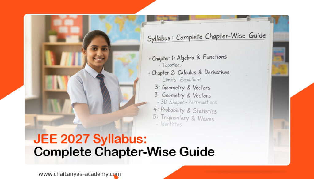 JEE 2027 Syllabus- Complete Chapter-Wise Guide