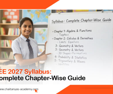 JEE 2027 Syllabus- Complete Chapter-Wise Guide