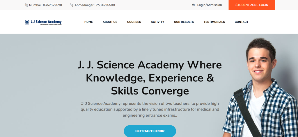 J.J Science Academy offers best class 11 science coaching in Ahilyanagar. 