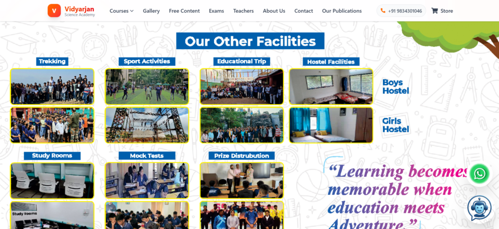 Vidyarjan Science Academy offers class 11 science coaching in Pune for NEET and JEE aspirants. 