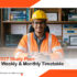 JEE 2027 Study Plan- Daily, Weekly & Monthly Timetable