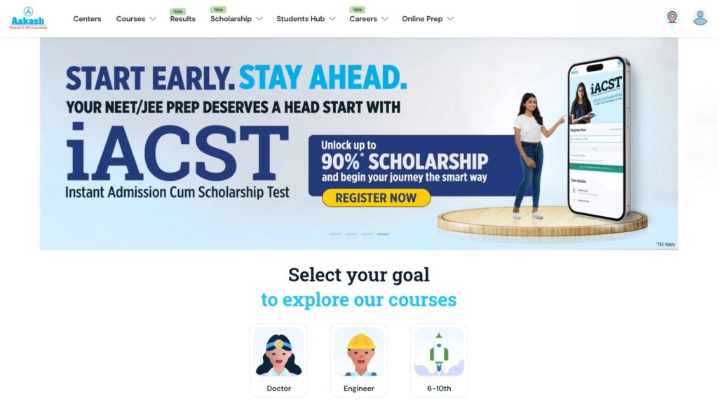 Aakash Institute NEET foundation coaching for Class 8, 9, and 10 students in Pune.