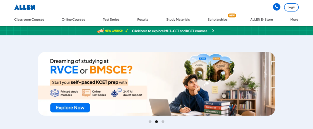 ALLEN JEE Main and Advanced test series.