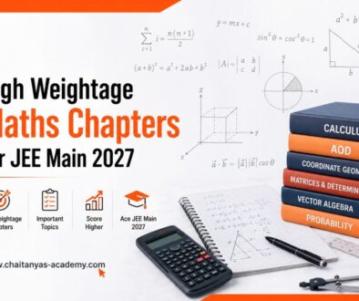 Top 15 High-Weightage Mathematics Chapters for JEE Main 2027