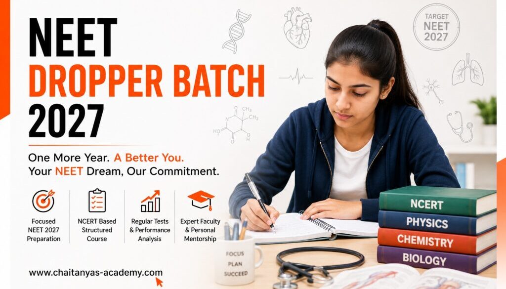 NEET Dropper Batch 2027: Complete Guide for Repeaters
