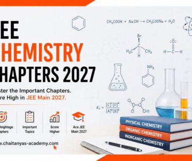 Top 10 Important JEE Chemistry Chapters for 2027