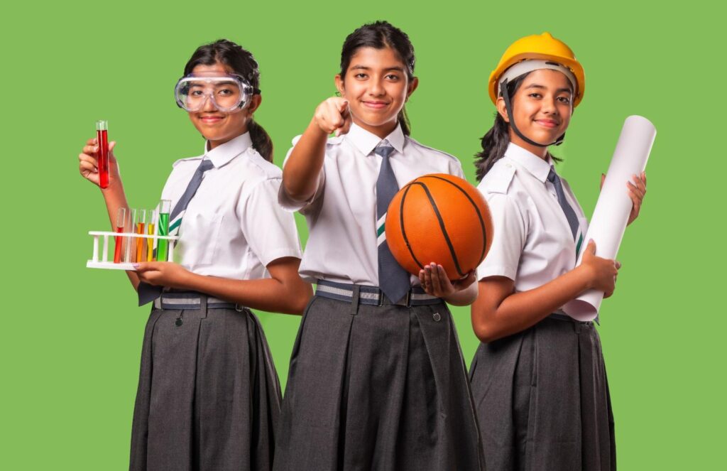 School students participate in science, sports, and creative activities while building a strong foundation for their academic future. 