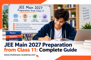 How to Prepare for JEE Main 2027 from Class 11: Complete Guide