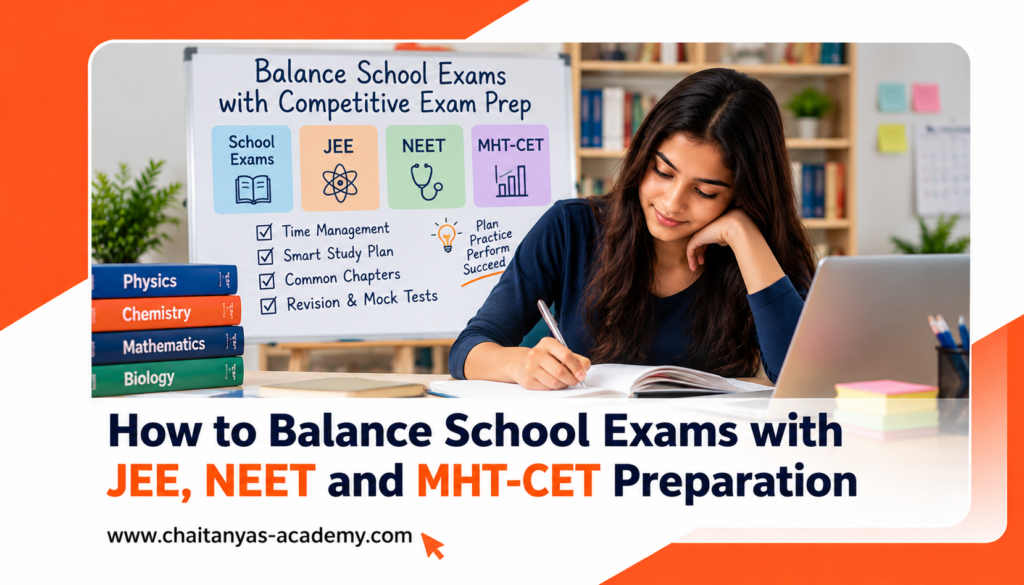 How to Balance School, Board Exams and Competitive Exam Preparation in Class 11