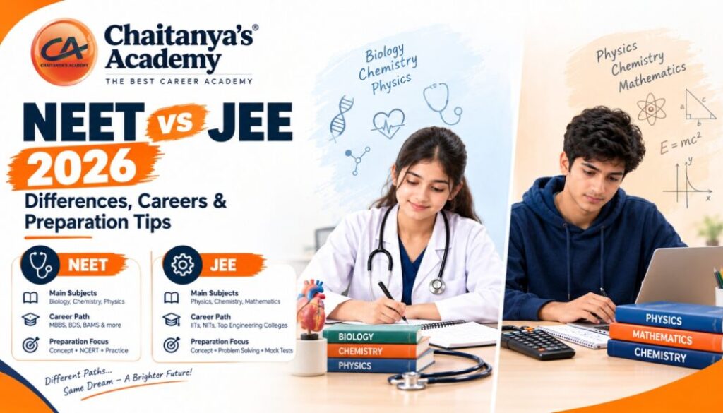 NEET vs JEE: Which Is Better? Key Differences, Preparation Tips & Career Guidance