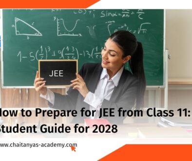 JEE 2028 preparation from Class 11, a step-by-step study plan, preparation & self-study tips, revision strategy & common mistakes to avoid.