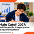 JEE Main Cutoff 2027