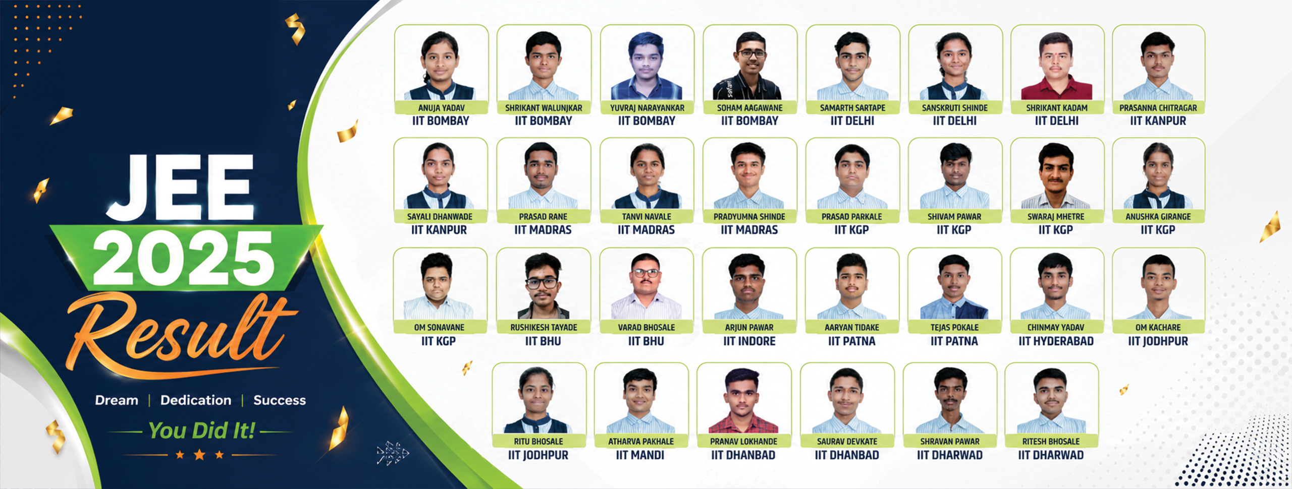 CA JEE 2025 Result Banner