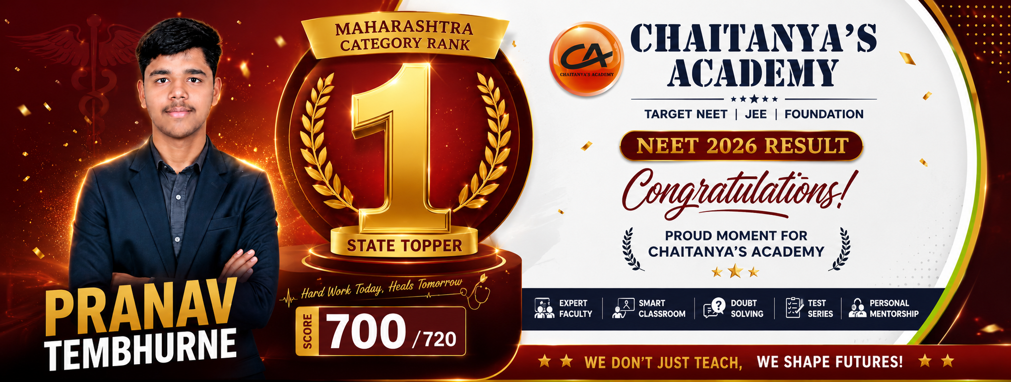 CA NEET 2026 Result Air-33 Banner